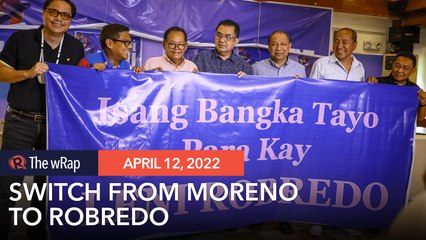 Скачать видео: One of Isko Moreno’s volunteer groups defects to Robredo