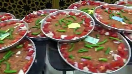 İftar sofralarında "Kilis tava" lezzeti