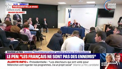 Marine Le Pen tacle "Quotidien"