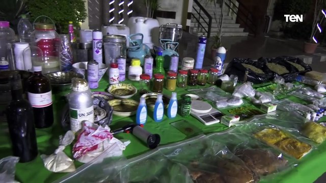 الإدارة العامة لمكافحة المخدرات تتمكن من ضبط العديد من قضايا ترويج المواد المخدرة