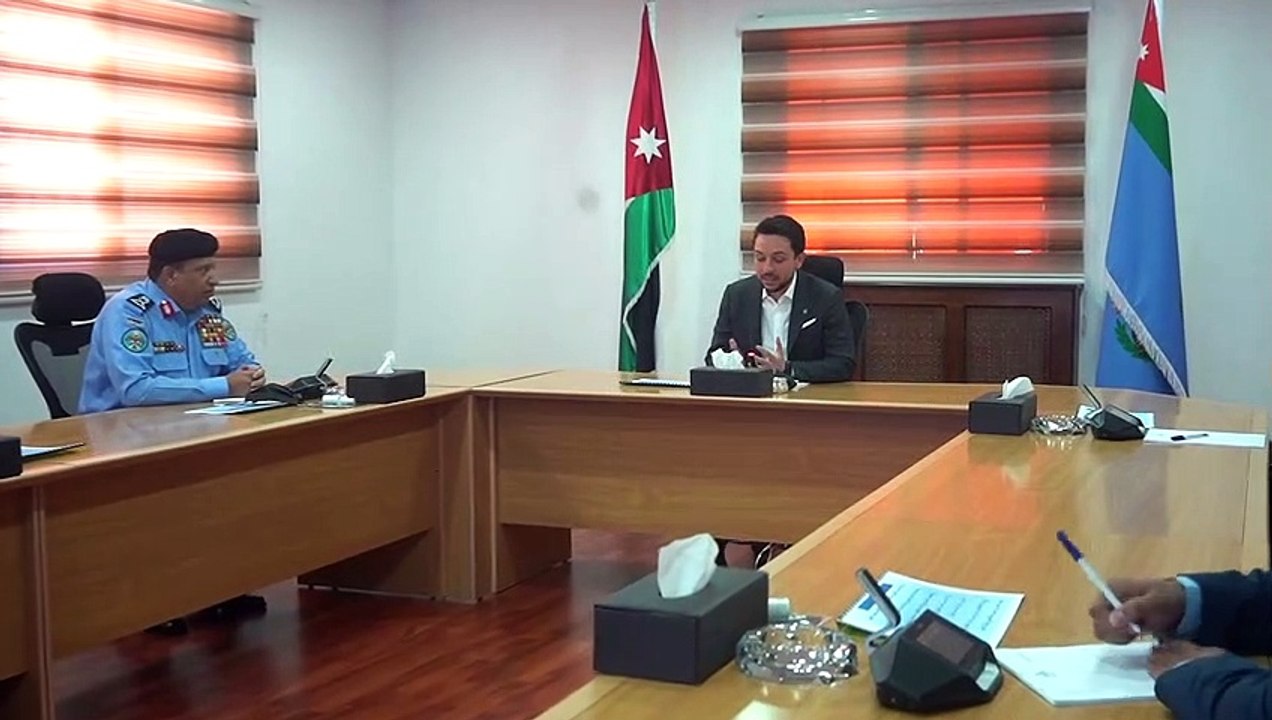 نائب جلالة الملك يزور إدارة البحث الجنائي
