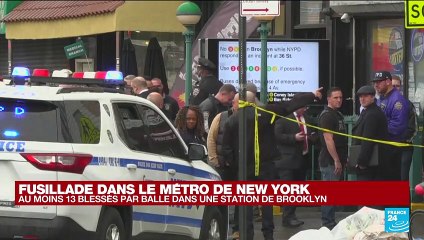 Fusillade dans le métro à New York : au moins 13 blessés par balle