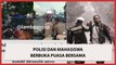 Bikin Adem, Polisi dan Mahasiswa Terekam Buka Puasa Bersama saat Demo 11 April