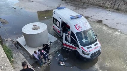 Gasp iddiasıyla kovalanan zanlı, ayağını kırınca yakalandı