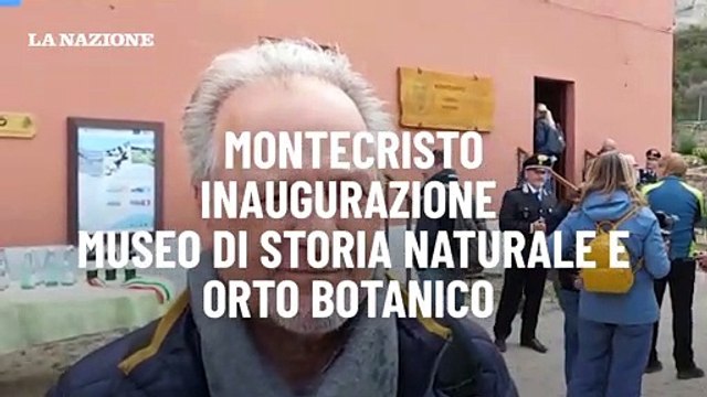 Montecristo, inaugurato il Museo di storia naturale e l'Orto botanico