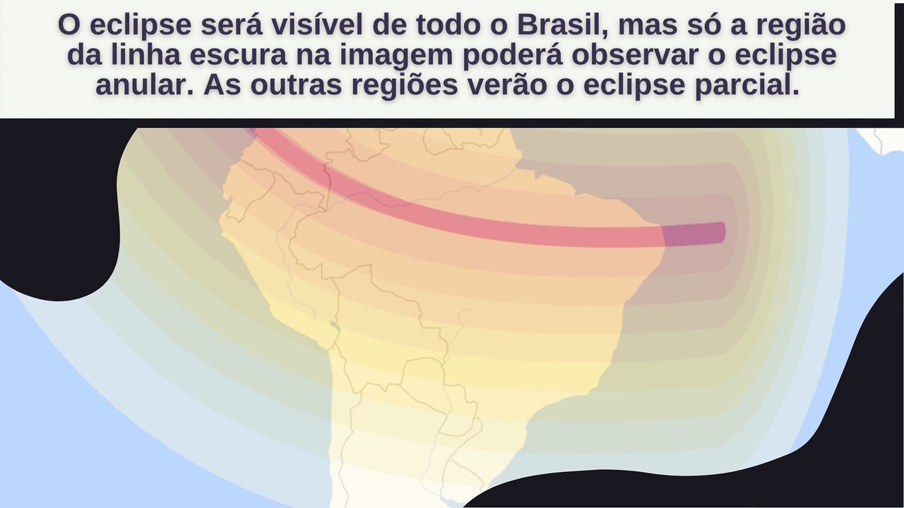 Horários do Eclipse Solar Anular no Brasil 14 de Outubro 2023 Vídeo