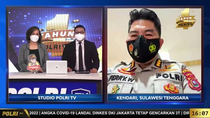 Live Dialog Bersama Kabid Humas Polda Sultra Kombes Pol Ferry Walintukan