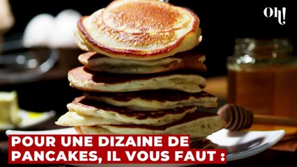 Recette pancake sans oeufs