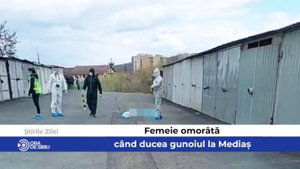 Știrile zilei la Sibiu - Femeie omorâtă când ducea gunoiul la Mediaș, Un sibian a creat o aplicație care ajută elevii să învețe pentru Bac şi Victimele războiului din Ucraina, comemorate la Sibiu