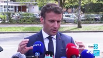 Présidentielle 2022 : en visite dans le Grand-Est, Emmanuel Macron s'adresse aux soignants