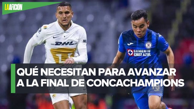 Cruz Azul vs Pumas se juegan el pase a la final de la Concachampions 2022