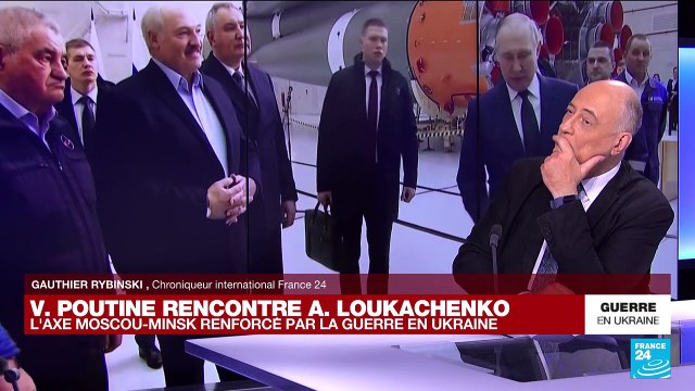 V. Poutine rencontre A. Loukachenko : l'axe Moscou-Minsk renforcé par la guerre en Ukraine