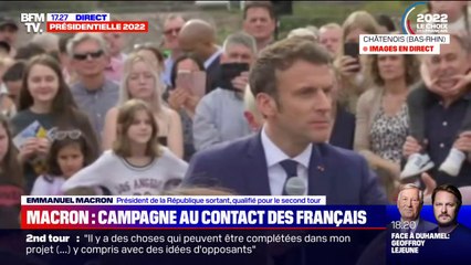 Emmanuel Macron: "Nous avons déjoué une trentaine de tentatives d'attentats"