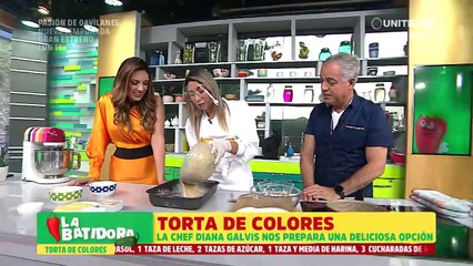 Receta: Preparamos una Torta Colorida para los niños en su día, parte 2