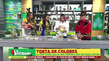 Receta: Preparamos una Torta Colorida para los niños en su día, parte 1