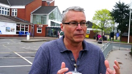 Chesterfield Royal hospital interim chief exec Dr Hal Spencer