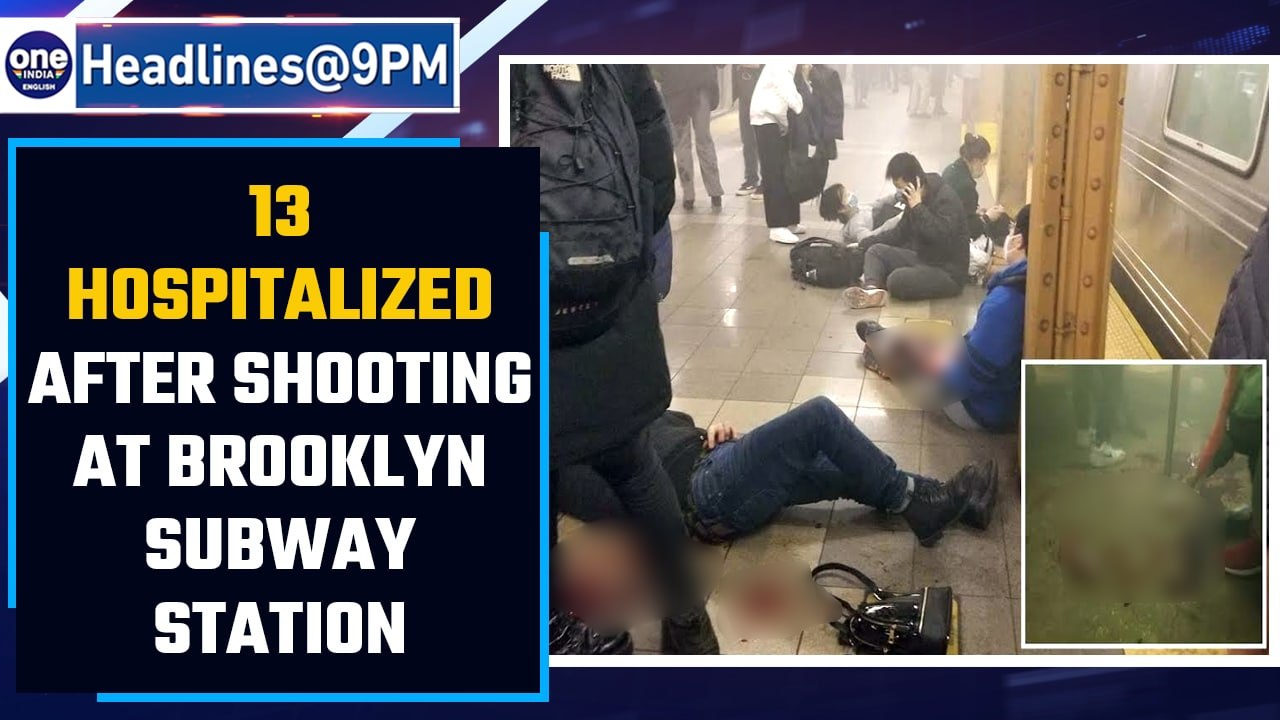13 taken to hospitals after shooting in Brookly...