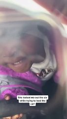 Daughter Locks Mom Out of Car While She was Loading it