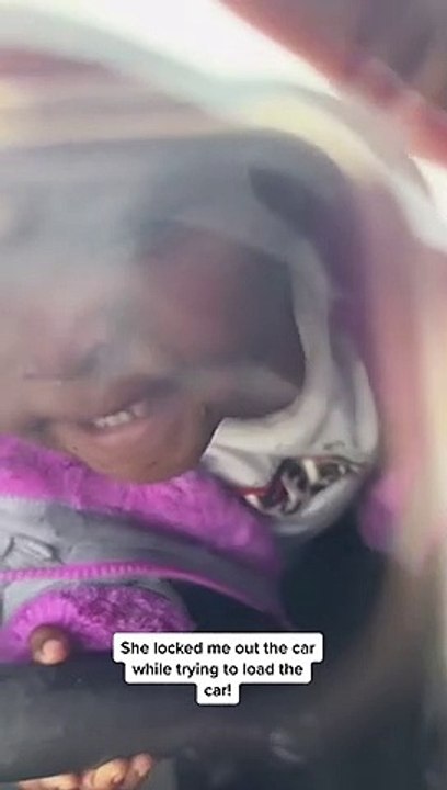 Daughter Locks Mom Out of Car While She was Loading it
