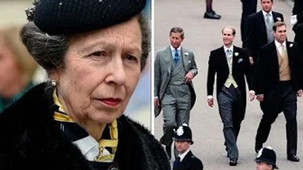 Princess Anne insisted on changing ancient tradition to have same status as her brothers