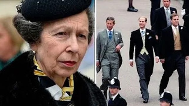 Princess Anne insisted on changing ancient tradition to have same status as her brothers