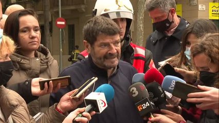 La policía mantiene bajo custodia a la sospechosa de provocar el incendio del Eixample en Barcelona