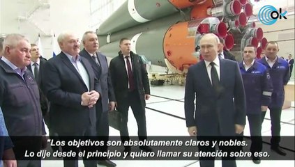 Putin defiende el "noble" objetivo de "ayudar a la gente de Donbás"