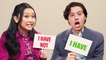 Cole Sprouse & Lana Condor Play Never Have I Ever
