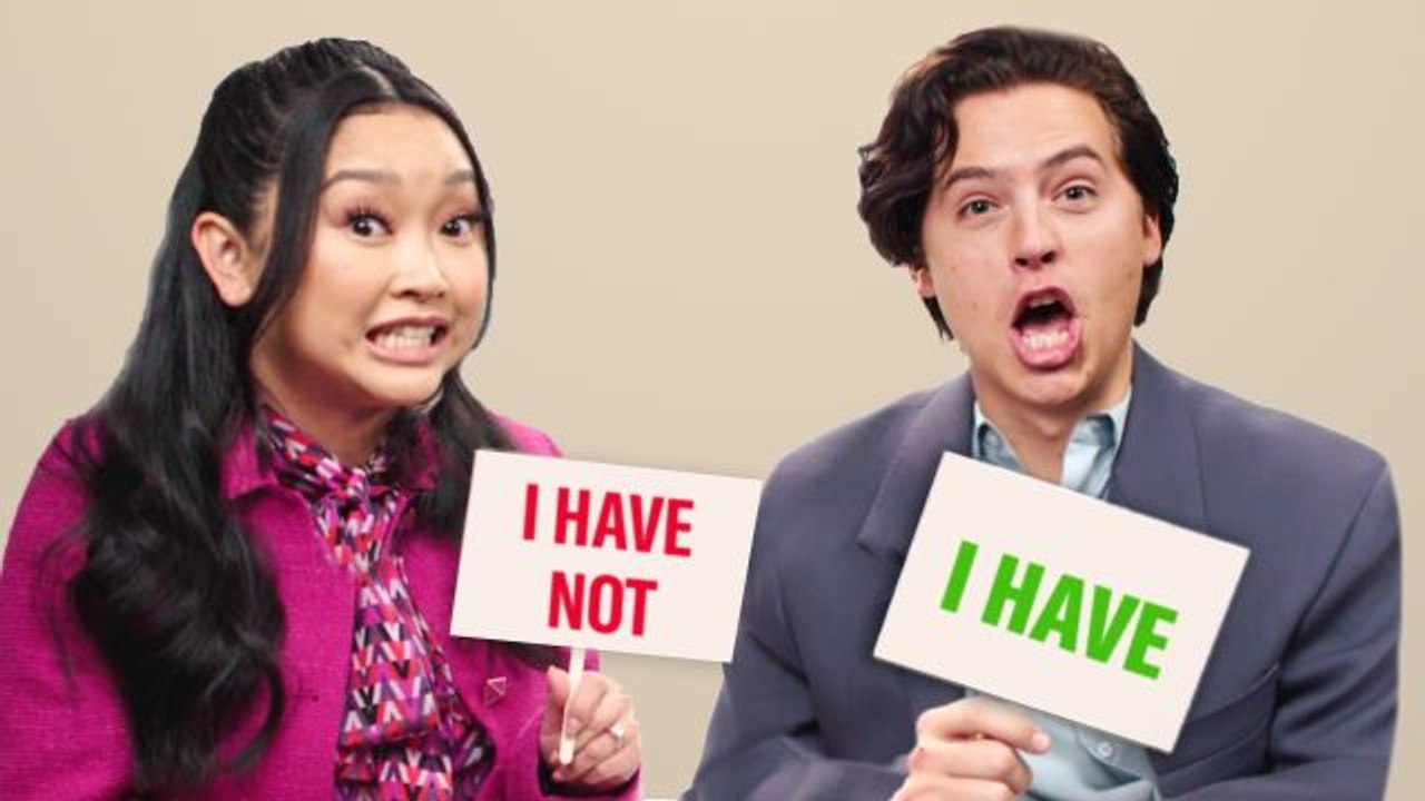 Cole Sprouse & Lana Condor Play Never Have I Ever