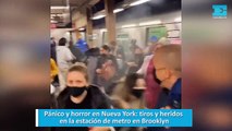 Pánico y horror en Nueva York: tiros y heridos  en la estación de metro en Brooklyn