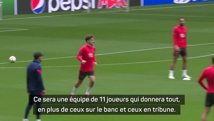 Quarts - Koke compte sur Griezmann pour renverser City