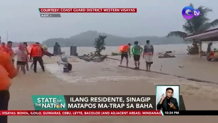 Ilang residente, sinagip matapos ma-trap sa baha | SONA