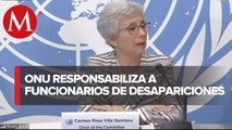 Comité ONU: servidores públicos y crimen organizado responsables de las desapariciones en México
