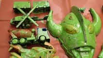 cleaning muddy toys, molen truck, tanker truck, Thomas, mask, fish, garbage truck