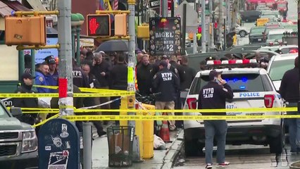 Tirs dans le métro de New York: "pas d'enquête pour acte terroriste" pour l'instant (police)