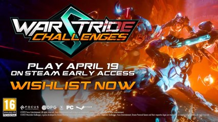 Warstride Challenges - Official Early Access Release Date Announcement Trailer