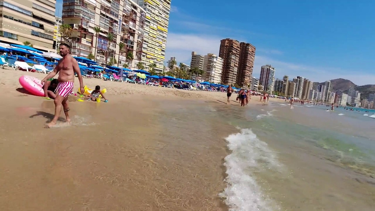 BEACH SHORE WALKING TOUR COSTA BLANCA SPAIN