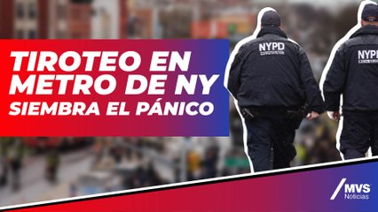 Tiroteo en Metro de Nueva York siembra el pánico