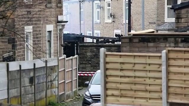 Six fire engines at scene of blaze close to Burnley town centre