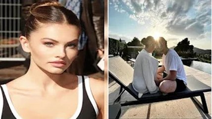 Thylane Blondeau amoureuse  câlins et grimaces au soleil avec son fi@ncé Benjamin Attal