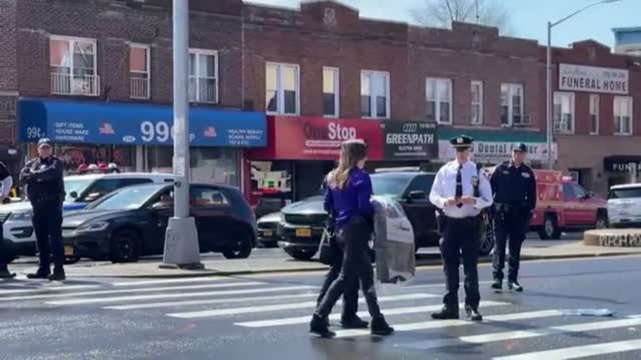 El tiroteo en un metro de Nueva York se salda con varios heridos