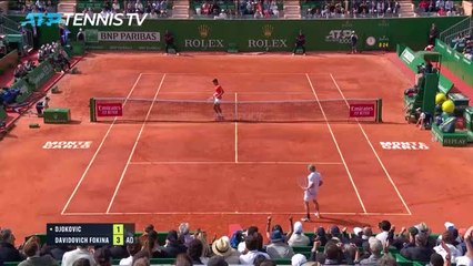 Monte-Carlo - Djokovic sorti d'entrée par Davidovich Fokina