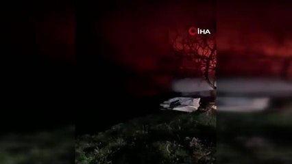 Son dakika... Alev alev yanan baraka itfaiye ve jandarmanın ortak çalışmasıyla söndü