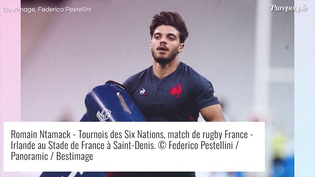 Romain Ntamack en couple avec Lili : pause détente au lit... avec leur chien !