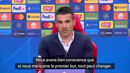 Quarts - Verissimo : "L'objectif est déjà de marquer le premier but"