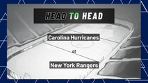 Carolina Hurricanes at New York Rangers: Total Goals Over/Under, April 12, 2022