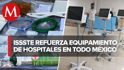 El ISSSTE continúa entregando equipamiento de alta tecnología en hospitales de todo el país