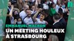 À Strasbourg, le meeting d'Emmanuel Macron perturbé par plusieurs incidents
