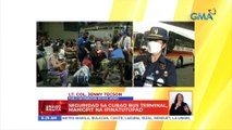 Seguridad sa Cubao bus terminal, mahigpit na ipinatutupad | UB