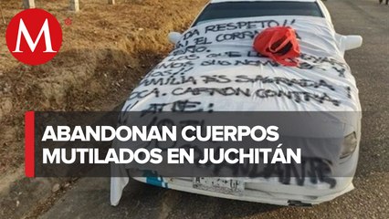 Halla a 5 cuerpos con huellas de tortura dentro de un Vehículo en Juchitán